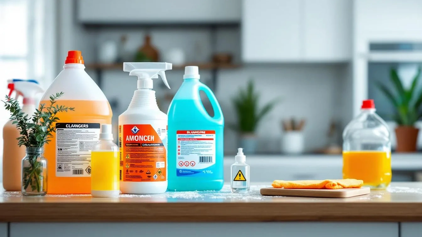 אסור לערבב את חומרי הניקוי האלו ביחד – זה מסוכן!