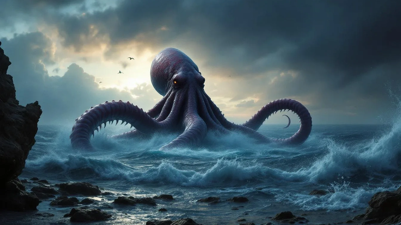 הוא לא סיפור ולא אגדה, הקרקן – הקלמאר הענק שהטיל אימה על הימים