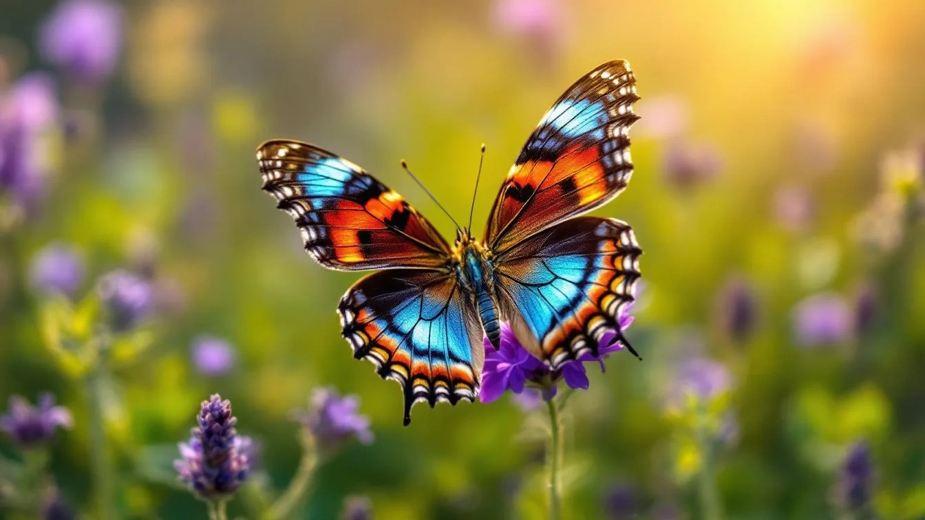 חוקר חושף למה לפרפרים יש צבעים כל כך עזים ומגוונים