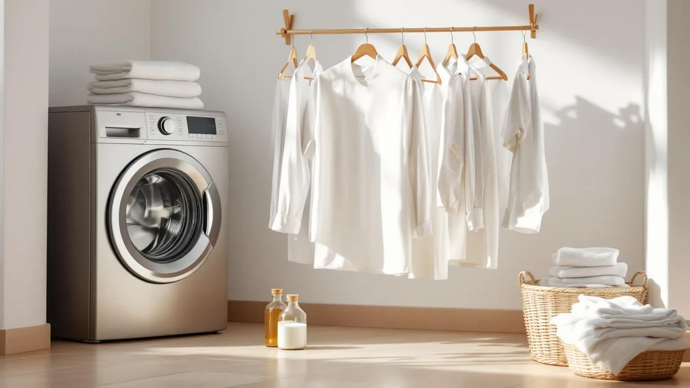 כובסת חושפת למה אתה לא צריך אקונומיקה כדי להלבין בגדים לבנים