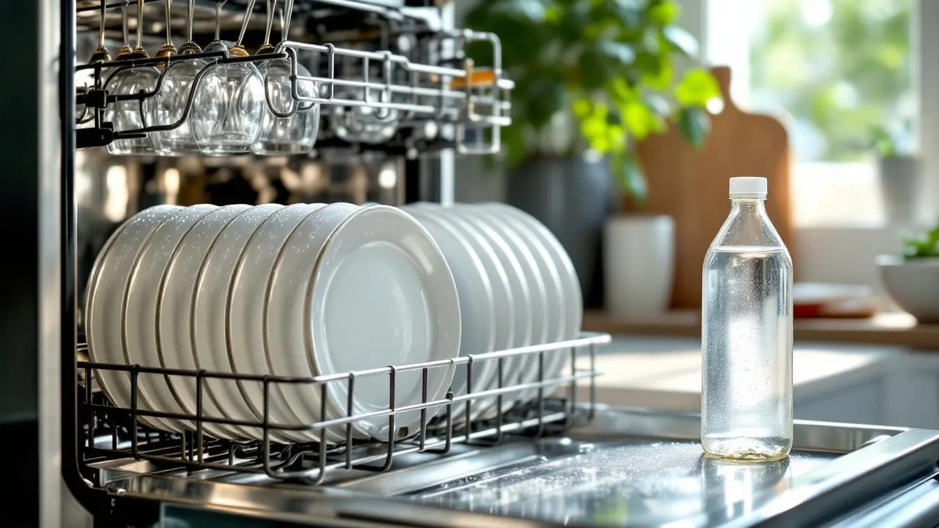 מומחה מגלה האם באמת כדאי להוסיף חומץ לבן למדיח הכלים שלך