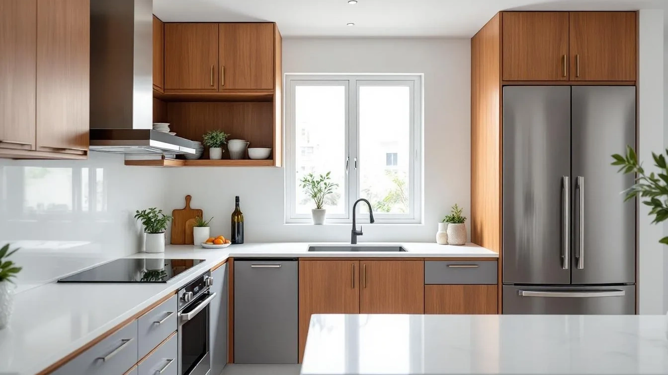 שיפצתי את ארונות המטבח בעשרה שלבים, והמטבח שלי נראה אופנתי מתמיד